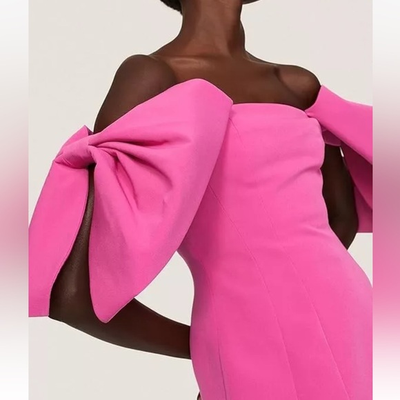 TOCCIN Design Collective Bow Sleeve Mini Dress SZ.4 - Picture 1 of 5